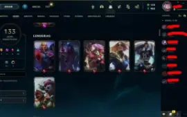 conta com 130 skins