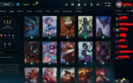 conta com 130 skins