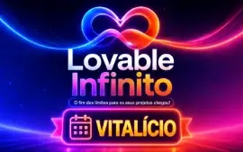 Créditos Lovable Infinitos, sem limite pra sua criação