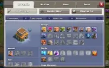 Conta Clash Of Clans Cv8 Full