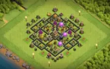 Conta Clash Of Clans Cv8 Full