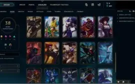 Vendo conta de League of Legends