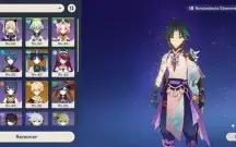 Conta Genshin Impact: Xiao+Andarilho