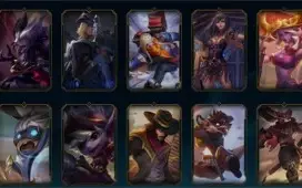 CONTA LVL 154 COM 70 SKINS