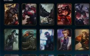 CONTA LVL 154 COM 70 SKINS