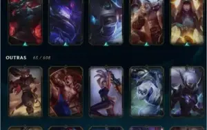 CONTA LOL | DIAMANTE 2 | S9 MESTRE | 89 SKINS