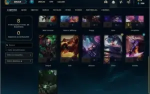 Conta ouro 2 com 21 champs e 1 skin