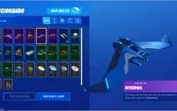 Conta Fortnite com 28 skins, muitas danças +Season X