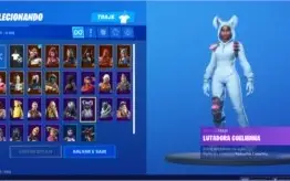 Conta Fortnite com 28 skins, muitas danças +Season X