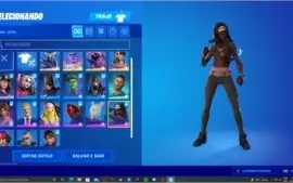 Conta Fortnite melhores skins com Salve o Mundo e V-Bucks