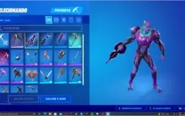 Conta Fortnite melhores skins com Salve o Mundo e V-Bucks
