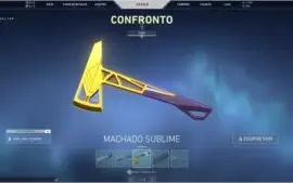 Conta valorant com muitas skins