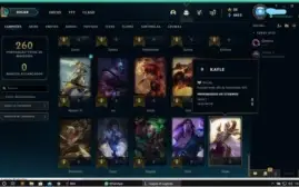 Conta platina 1 70 champ 58 skins