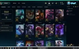 Conta platina 1 70 champ 58 skins