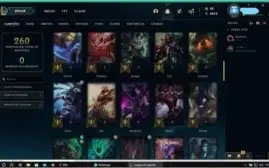 Conta platina 1 70 champ 58 skins