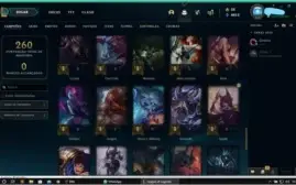 Conta platina 1 70 champ 58 skins