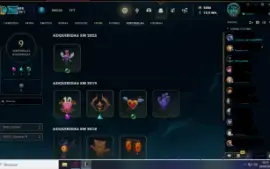 Conta LOL + VALORANT ( As 2 com skins)