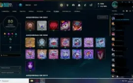 Conta LOL + VALORANT ( As 2 com skins)