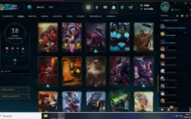 Conta LOL + VALORANT ( As 2 com skins)