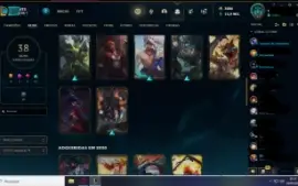 Conta LOL + VALORANT ( As 2 com skins)
