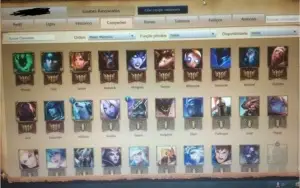 Conta league of legends - lol - Gold 1 - varias skins