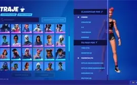 CONTA DE FORTNITE SKINS TRYHARD (172 SKINS)