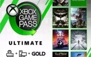 Xbox Live Gold +Xbox Game Pass 12 Meses