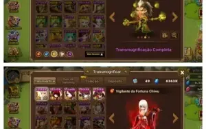 Conta Zeratu com 35 nat 5* e mais de 100 mobs 6*