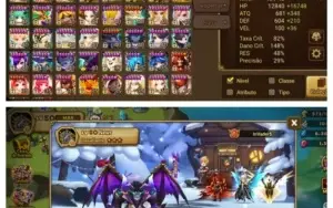 Conta Zeratu com 35 nat 5* e mais de 100 mobs 6*