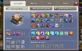 CONTA CLASH OF CLANS CV11/TH11 (quase full)