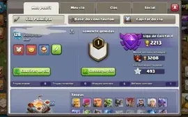 CONTA CLASH OF CLANS CV11/TH11 (quase full)