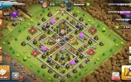 CONTA CLASH OF CLANS CV11/TH11 (quase full)