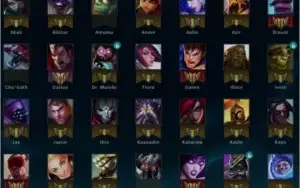 CONTA DE LOL B4 - 64 CHAMPS - 1k300 EA