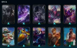 [Conta Handlevel]Esmeralda Flex+83Skins+[Full Dados]