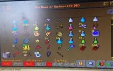 Conta Pure 99 STR, 80 Range, 50 att, 70 prayer + 20M BANCO