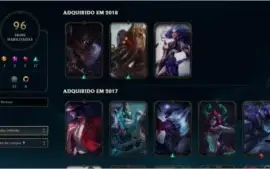 Conta League of Legends super barata platina 3