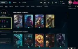 💥PLATINA 2 💥 muitas skins e campeões