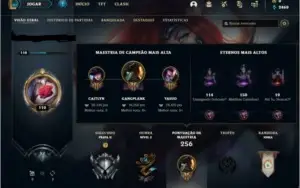 conta league of legends