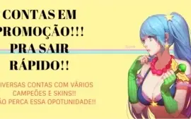 🔴  CONTAS EM PROMOÇÃO!! PRA SAIR RÁPIDO!! 🔴