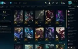 Conta League of Legends - Bronze 1 (Boas Skins)