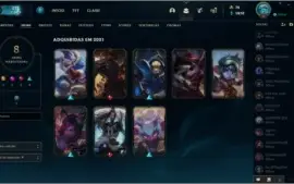 Conta League of Legends - Bronze 1 (Boas Skins)