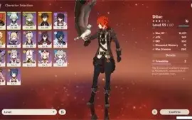 GENSHIN IMPACT - 2 PERSONAGENS 5 ESTRELAS