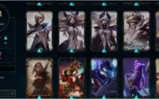 CONTA DE LEAGUE OF LEGENDS COM 184 SKINS