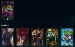 Conta League of Legends Full Acesso - 109 Champs 65 Skins