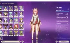 Raiden,Hutao,Zhongli,Venti,Zazuha,Childe,Itto,e +