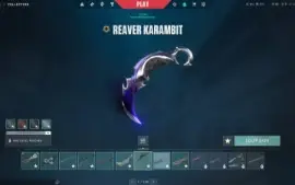 Conta VALORANT IMORTAL com várias skins e chaveiro de IMT FA