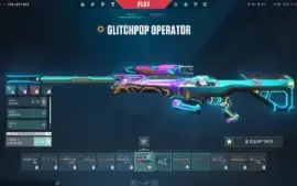 Conta VALORANT IMORTAL com várias skins e chaveiro de IMT FA