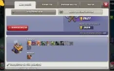 CV 10 clash Of clans + de 10 mil gemas