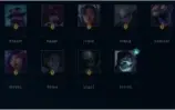 Conta com 200+ skins, Aatrox prestigio, Annie Hextech
