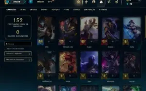Prata 3 com 36 Champs e 8 Skins +2 Fragmentos